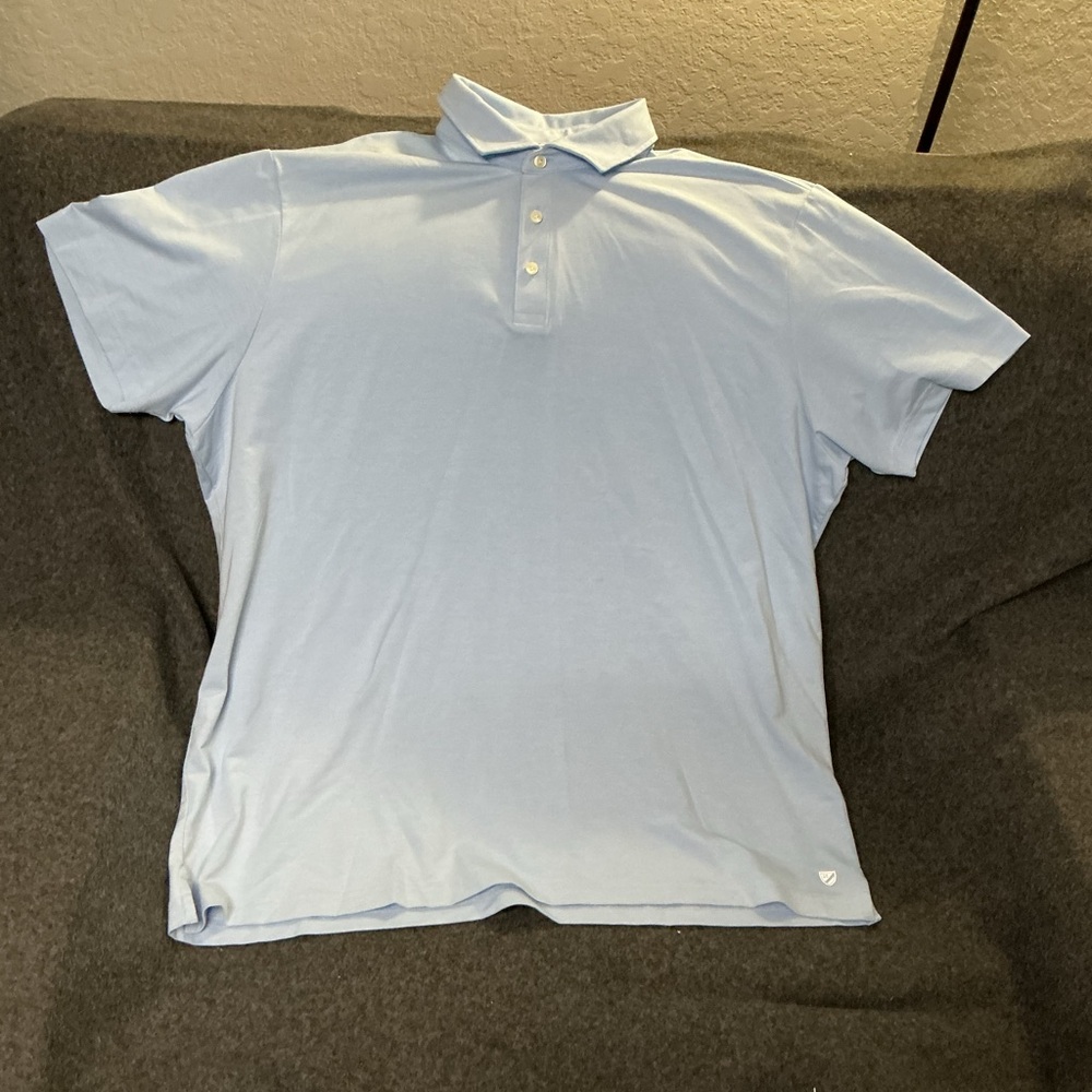 Daniel Cremieux Performance Sky Blue Polo Shirt